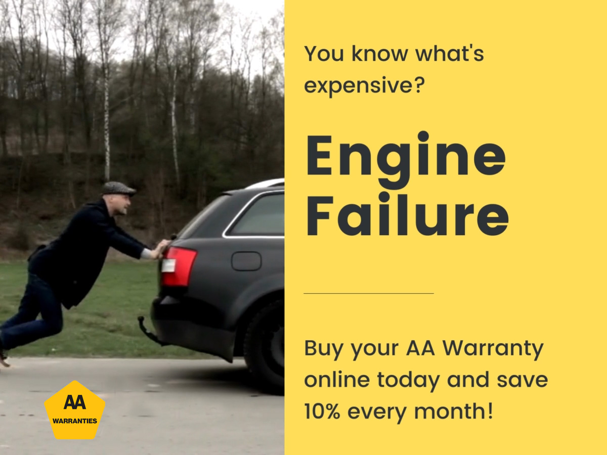 Buy your AA Warranty online today and save 10%